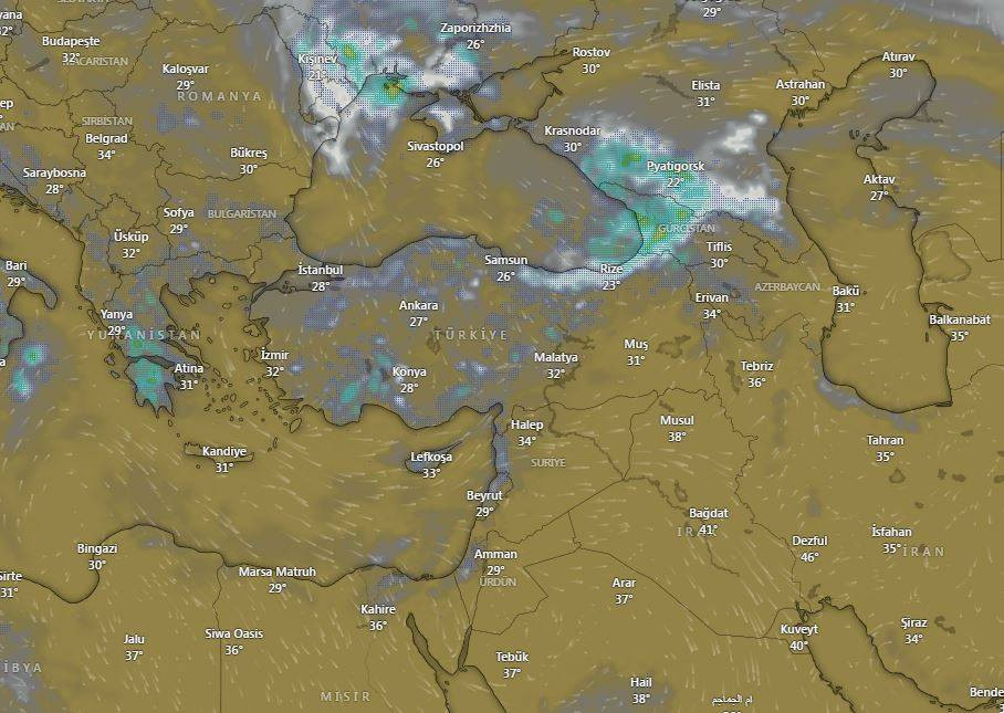 Doğu Karadeniz'de ‘sağanak’ alarmı: 4 il için sarı kodlu uyarı - Resim: 13